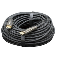 Активный оптический кабель HDMI Cablexpert 80м, 19M/19M, v2.0, AOC, черный, CCBP-HDMI-AOC-80M