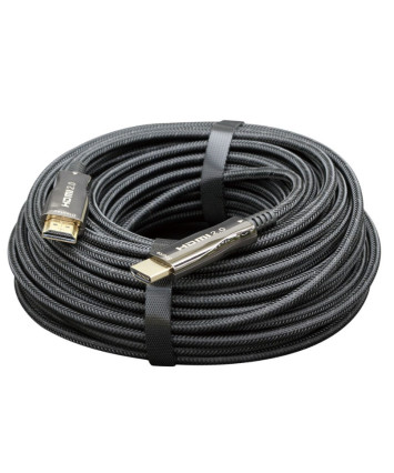 Активный оптический кабель HDMI Cablexpert 80м, 19M/19M, v2.0, AOC, черный, CCBP-HDMI-AOC-80M Активный оптический кабель HDMI Cablexpert 80м, 19M/19M, v2.0, AOC, черный, CCBP-HDMI-AOC-80M