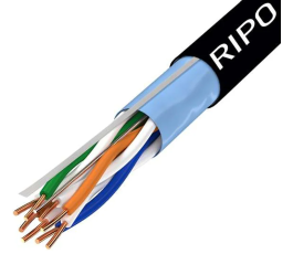 Кабель внешний витая пара Бухта 305м Ripo FTP4CAT5E 24AWG, медь 001-122014/ 010514