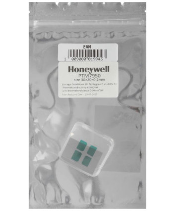 Термопаста с фазовым переходом Honeywell (PTM-7950) 30х30х0,25 мм
