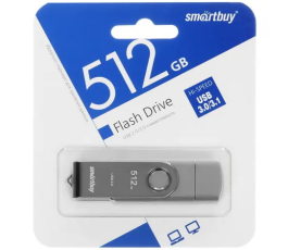 Флеш накопитель 512Gb USB 3.0+TypeC Smartbuy Twist Dual (SB512GB3DUOTWK)