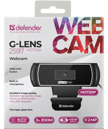 Веб камера Defender G-Lens 2597