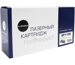 Картридж NetProduct (N-SP110E) для Ricoh Aficio SP110Q/110SQ/SP111/111SU/111SF, 2K