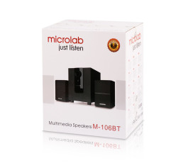 Акустика 2.1 Microlab M-106BT, черный