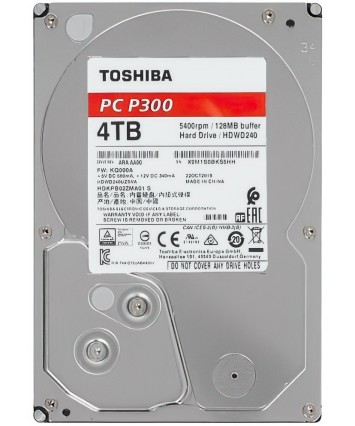 Жесткий диск 3.5" SATA 4000Gb Toshiba P300 HDWD240UZSVA