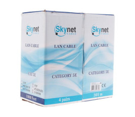 Кабель внутренний витая пара Бухта 305м SkyNet Premium FTP5e 4pr ( 0.51mm) медь CSP-FTP-4-CU Кабель внутренний витая пара Бухта 305м SkyNet Premium FTP5e 4pr ( 0.51mm) медь CSP-FTP-4-CU