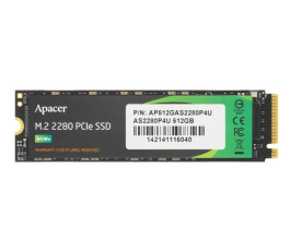 Накопитель SSD M.2 NVMe 512Gb Apacer AS2280P4U (AP512GAS2280P4U-1)