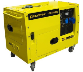Генератор бензиновый Champion GG7500ES, 6 кВт, 220В