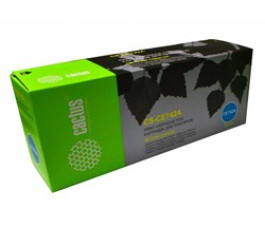 Картридж совместимый Cactus CS-CE742A (CLJ CP5220/ 5225/ 5225N/ 5225DN) Y, 7,3K