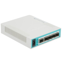Коммутатор MikroTik CRS106-1C-5S, управляемый