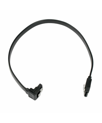 Кабель сигнальный SATA Cablexpert CC-SATAM-DATA90-BL-30CM, 30см