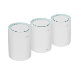 Бесшовный Mesh роутер Cudy M1300, белый, (упак.:3шт)