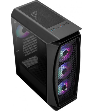 Корпус ATX без БП Aerocool Aero One Frost-G-BK-v1