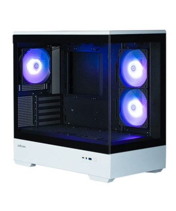 Корпус mATX без БП Zalman P30 BW, черный-белый Корпус mATX без БП Zalman P30 BW, черный-белый