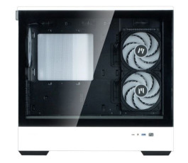 Корпус mATX без БП Zalman P30 BW, черный-белый
