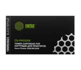 Картридж совместимый Cactus CS-PH3330X (106R03623), Xerox Phaser 3330/WC3335, 15k