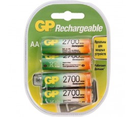 Аккумуляторные батарейки GP 270AAHC-2DECRC4 1,2V 4шт