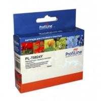 Картридж струйный ProfiLine PL-0824 для принтеров Epson StylusR270/R290/R295/R390/RX590, желтый