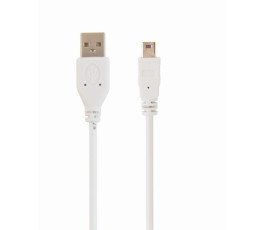 Кабель USB - miniUSB Gembird CC-USB2-AM5P-3 0.9m, серый