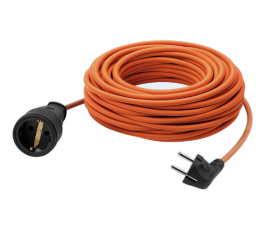 Силовой удлинитель Defender Ext2G-01-20 6А, 20м, без заземления