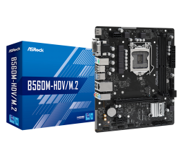 Материнская плата Socket 1200 ASRock B560M-HDV/M.2