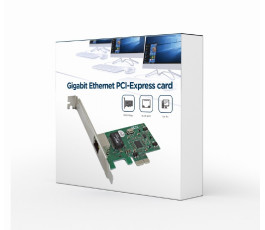 Сетевая карта PCI-Ex1 Gembird NIC-GX1 (1000/100/10 Мбит)