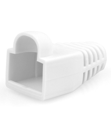 Наконечник на коннектор RJ-45, Cablexpert, BT5WH изолирующий белый (100 шт.)