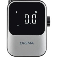 Автомобильный компрессор Digma QBK-120G, шланг 0.2м