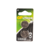Батарейка GP Lithium CR2032 3V блистер (2шт)
