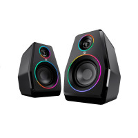 Акустика 2.0 Defender Solar 10, LED, Bluetooth