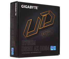 Материнская плата Socket 1700 GIGABYTE B760M DS3H AX DDR4