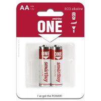 Батарейка Smartbuy ONE алкалиновая LR6/2B AA (SOBA-2A02B-Eco) , 2шт