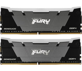 Комплект модулей памяти DDR4 2x8Gb PC4-36800 4600MHz Kingston Fury Renegade RGB ( KF446C19RB2AK2/16)