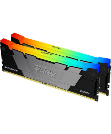 Комплект модулей памяти DDR4 2x8Gb PC4-36800 4600MHz Kingston Fury Renegade RGB ( KF446C19RB2AK2/16)