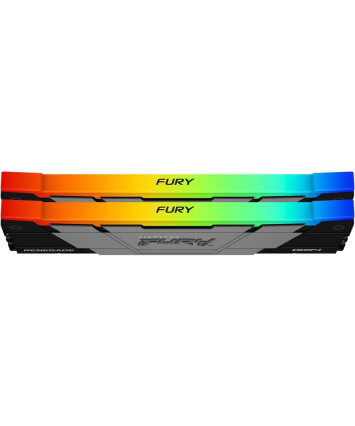 Комплект модулей памяти DDR4 2x8Gb PC4-36800 4600MHz Kingston Fury Renegade RGB ( KF446C19RB2AK2/16)