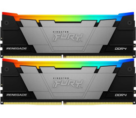 Комплект модулей памяти DDR4 2x8Gb PC4-36800 4600MHz Kingston Fury Renegade RGB ( KF446C19RB2AK2/16)
