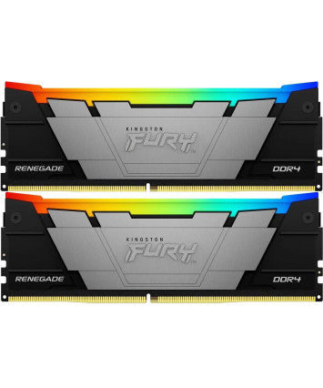 Комплект модулей памяти DDR4 2x8Gb PC4-36800 4600MHz Kingston Fury Renegade RGB ( KF446C19RB2AK2/16)