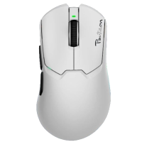 Мышь игровая PANTEON ABYX V3, RGB, BT+2.4G, белая