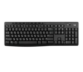 Клавиатура беспроводная Logitech K270, черный