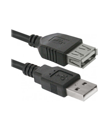 Кабель-удлинитель USB 2.0 AM-AF, Defender USB02-17 5m