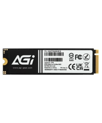 Накопитель SSD M.2 NVMe 2Tb AGI AGI2T0G43AI818