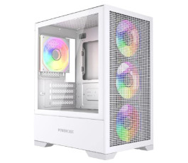 Корпус mATX без БП Powercase Mistral Micro B315 (CMMB315W-A4), белый