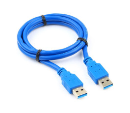 Кабель AM-AM, 1m, USB 3.0, Cablexpert CCP-USB3-AMAM-1M