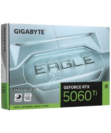 Видеокарта PCI-E 5.0 16Gb GeForce RTX 5060 Ti Gigabyte EAGLE OC ICE