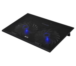 Охлаждающая подставка для ноутбука Digma D-NCP170-2 (17"), 2xUSB, 2 вентилятора
