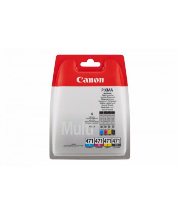 Набор картриджей Canon CLI-471C+M+Y+Bk