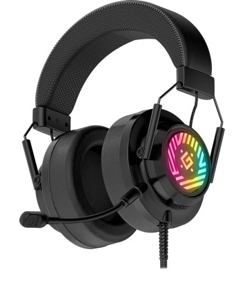 Гарнитура игровая Defender Grendel, RGB, черный Гарнитура игровая Defender Grendel, RGB, черный