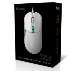 Мышь игровая Smartbuy RUSH X22, USB, белая