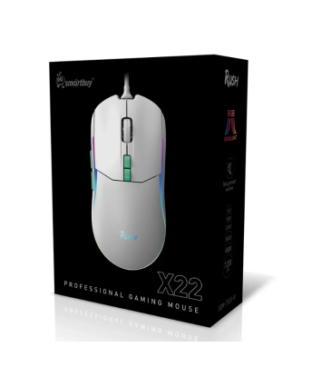 Мышь игровая Smartbuy RUSH X22, USB, белая Мышь игровая Smartbuy RUSH X22, USB, белая