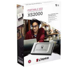 Внешний накопитель SSD 1Tb Kingston XS2000 USB 3.2 Gen 2x2